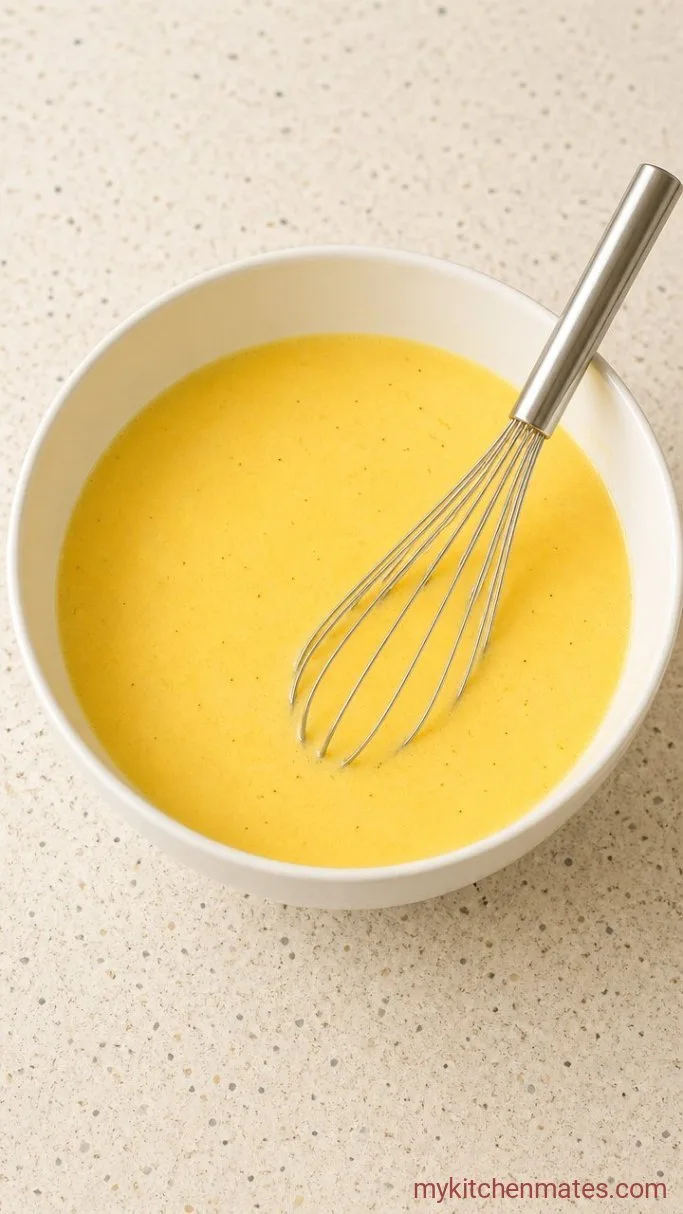 Step 1: Whisk the Egg Mixture