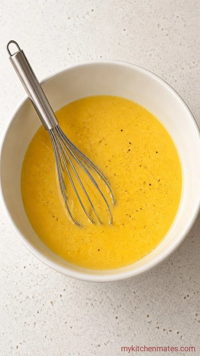 20-Minute Veggie-Packed Frittata Step 1: Whisk the Eggs