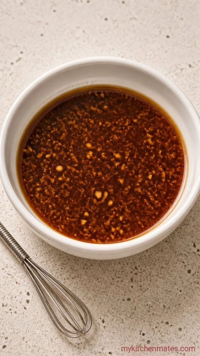 Step 1: Whisk the Ginger-Soy Sauce