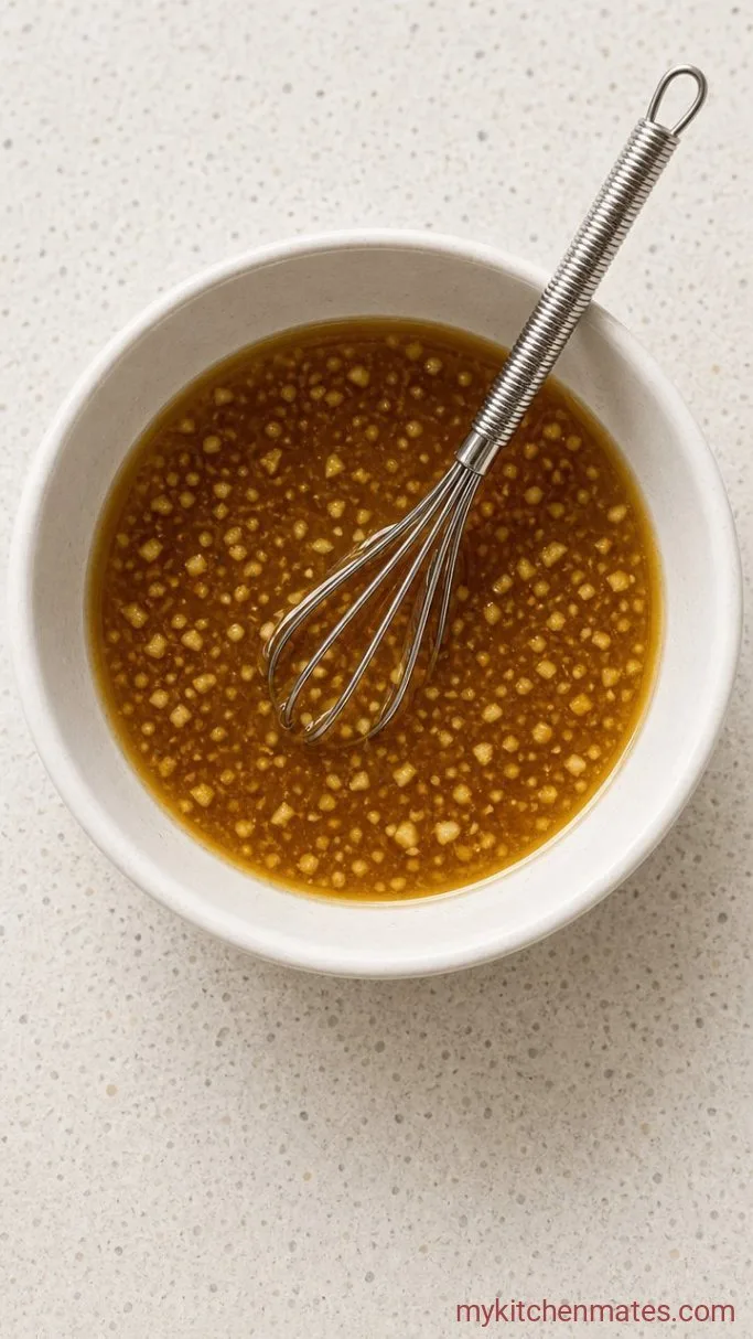 One-Pan Sticky Honey Baked Chicken Thighs Step 1: Whisk the Glaze