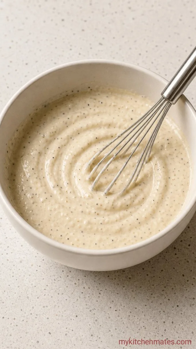 Prime Rib Sandwich with Horseradish Cream and Au Jus Step 1: Whisk the Horseradish Sauce