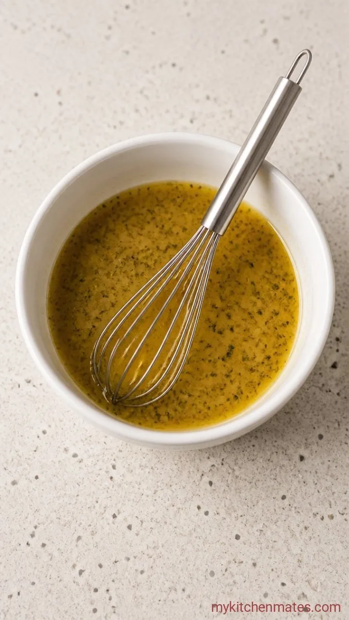 Cracker Barrel Grilled Chicken Tenders with a 4-Ingredient Marinade Step 1: Whisk the Marinade