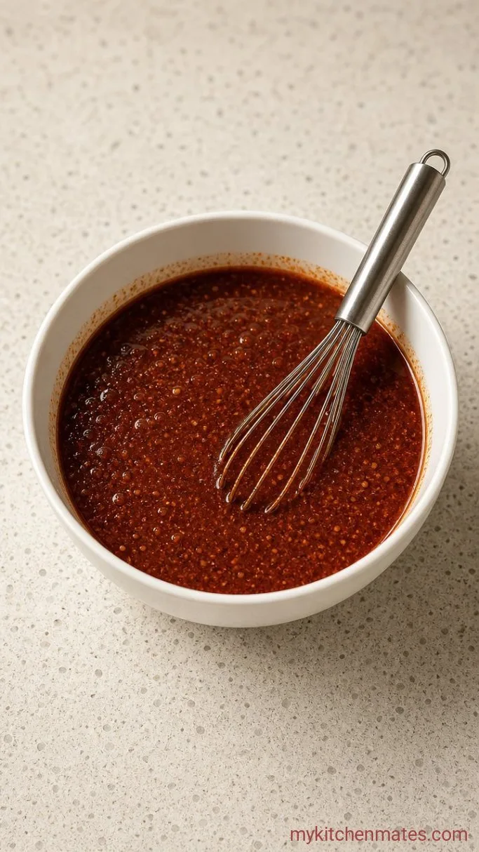 Tangy, Smoky BBQ Chicken Marinade (Ready in 5 Minutes) Step 1: Whisk the Marinade