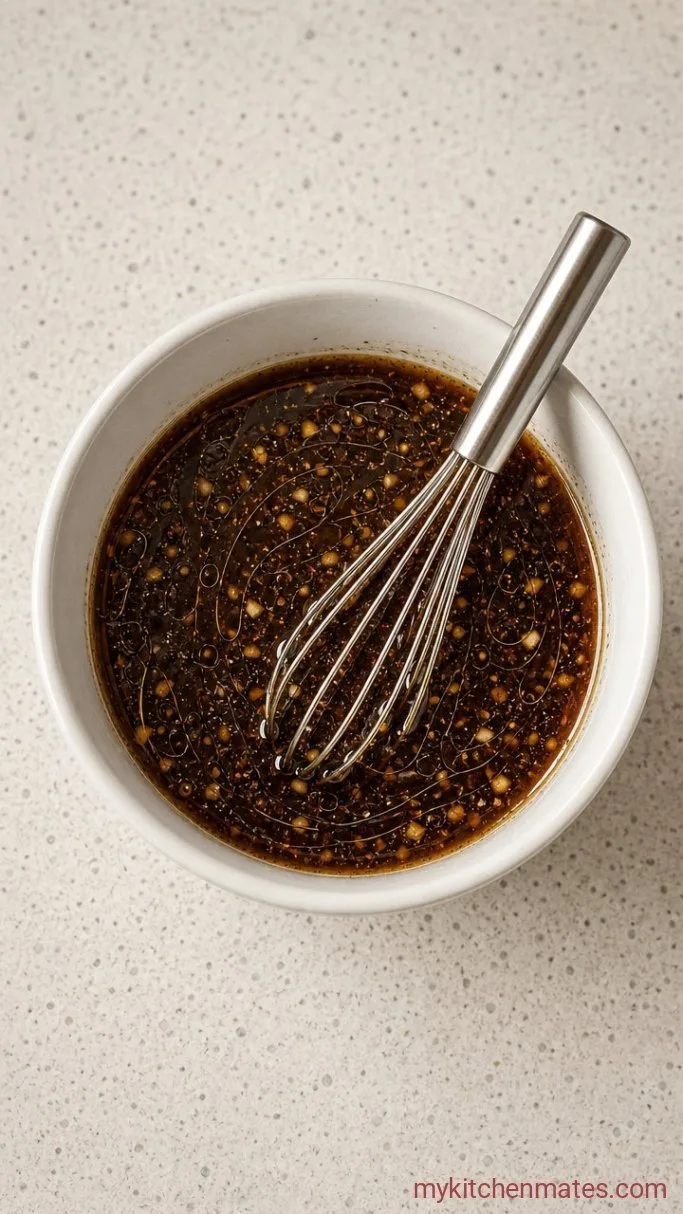 5-Ingredient Balsamic Chicken Marinade for Juicy Chicken Step 1: Whisk the Marinade