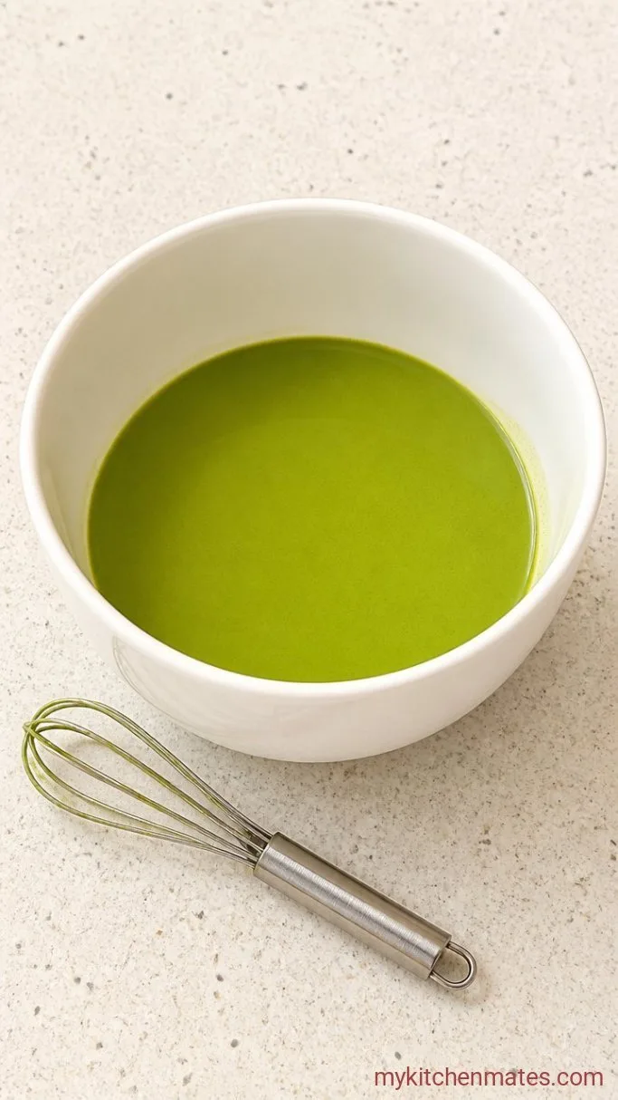 Step 1: Whisk the Matcha Smooth