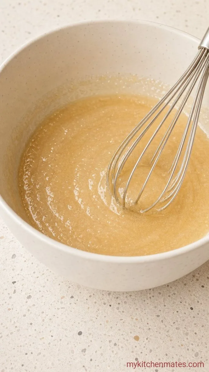 Moist Zucchini Sheet Cake With Cream Cheese Frosting Step 1: Whisk the Oil and Sugars