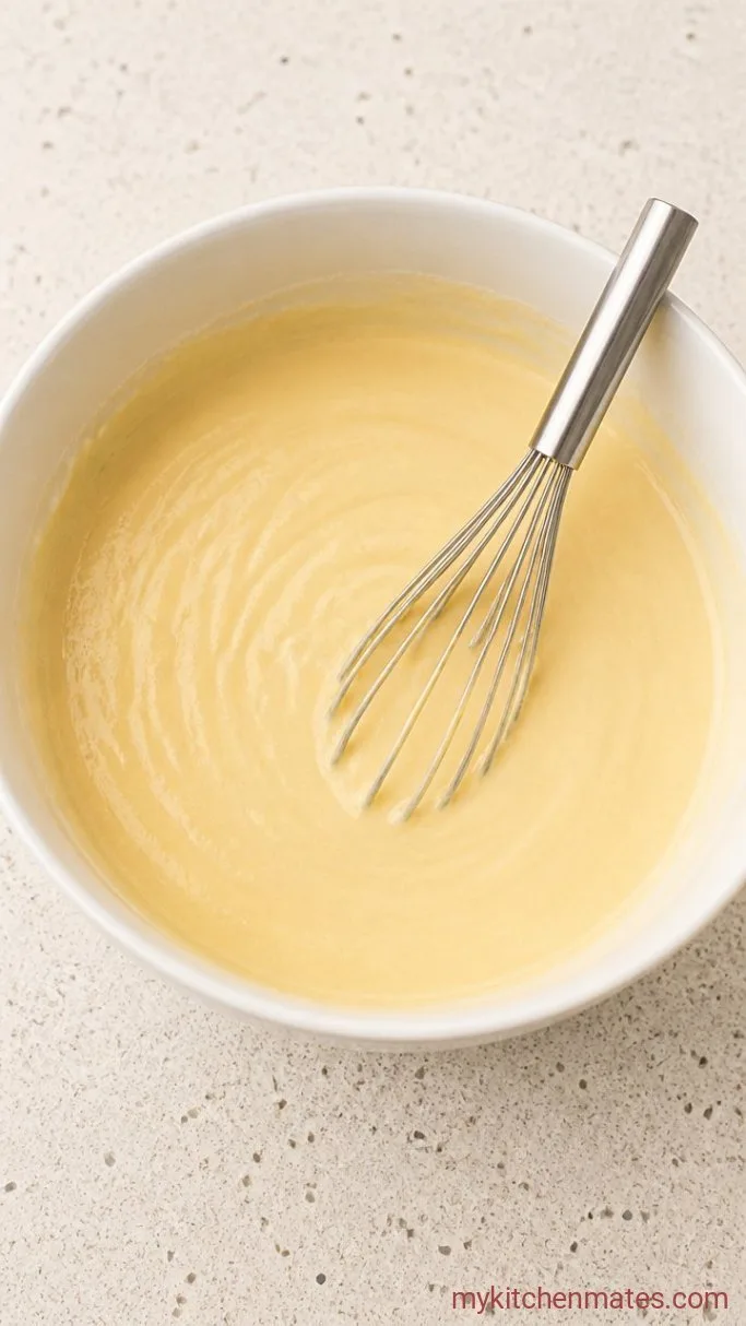 15-Minute Pancake Breakfast Tacos Step 1: Whisk the Pancake Batter