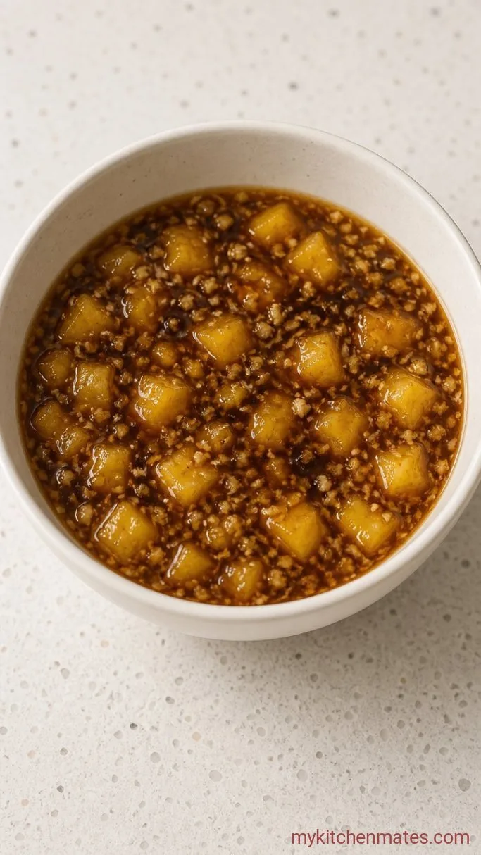 Step 1: Whisk the Pineapple Sauce