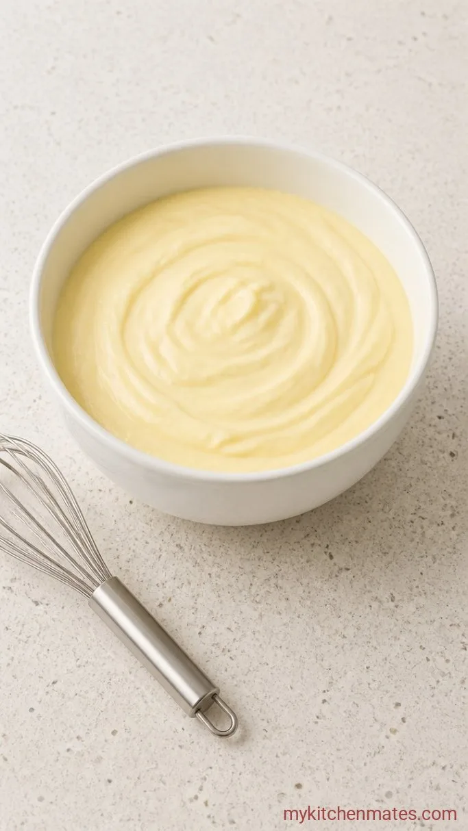 Step 1: Whisk the Pudding Base