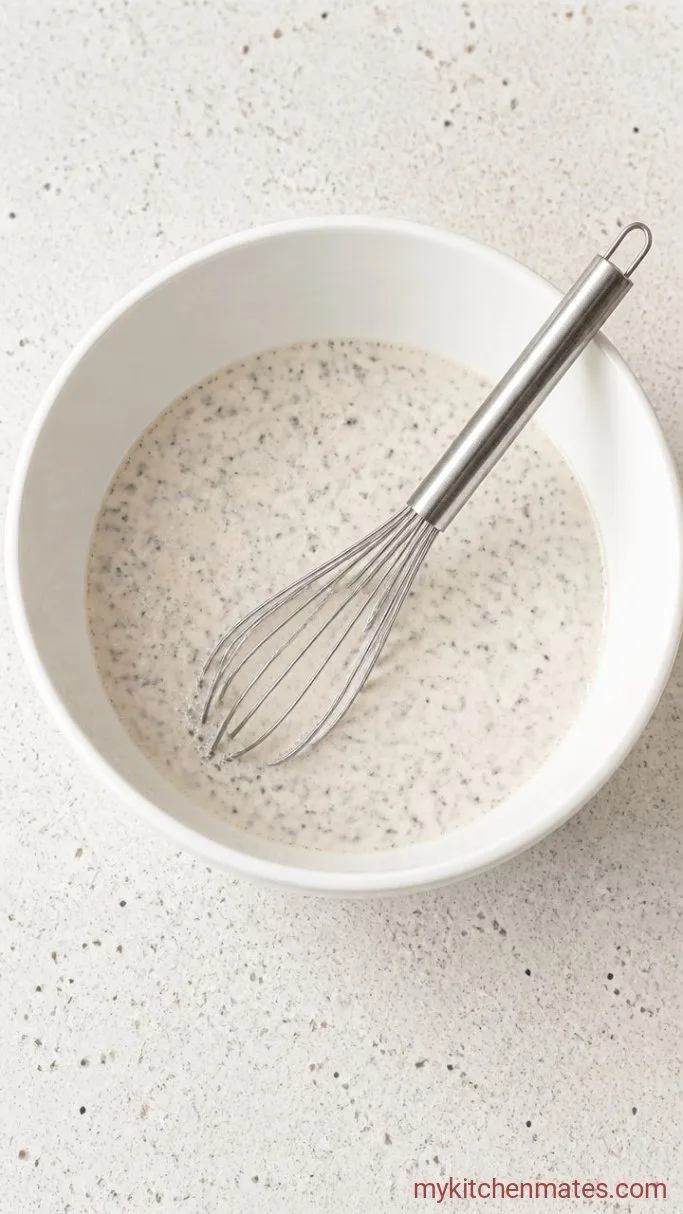 Creamy Almond Milk Chia Pudding (4 Ingredients, No Cook) Step 1: Whisk the Pudding Base
