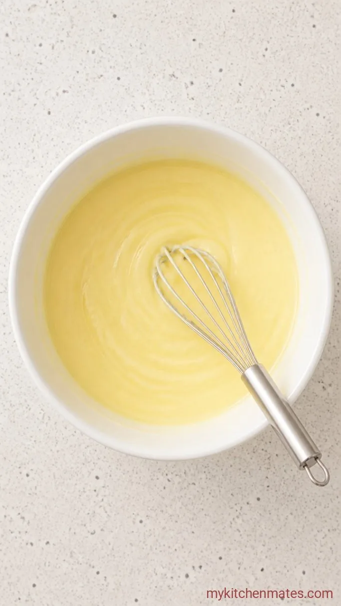 5-Ingredient No-Bake Chocolate Eclair Cake Step 1: Whisk the Pudding Mixture