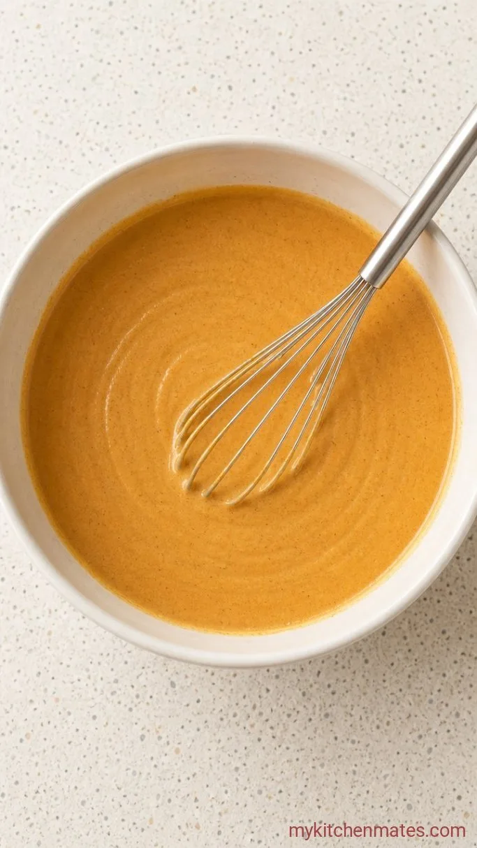Pumpkin French Toast with Crispy Edges Step 1: Whisk the Pumpkin Custard