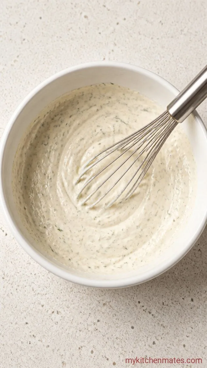 Step 1: Whisk the Ranch Base