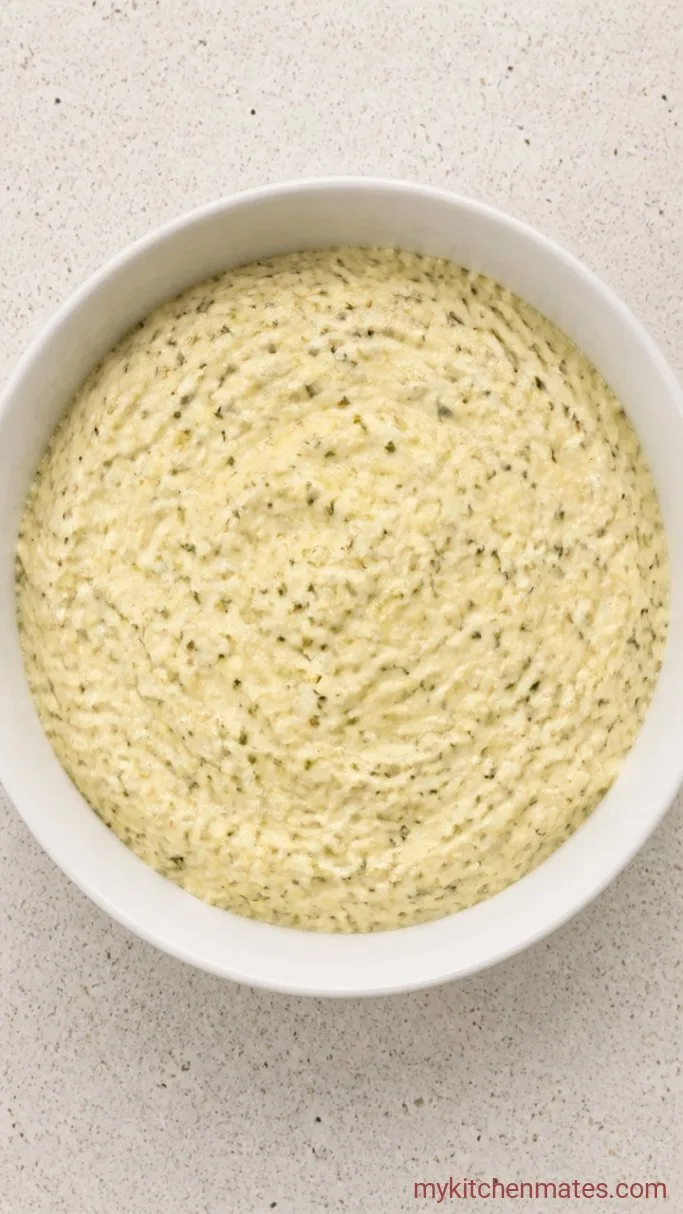 Step 1: Whisk the Ricotta Layer