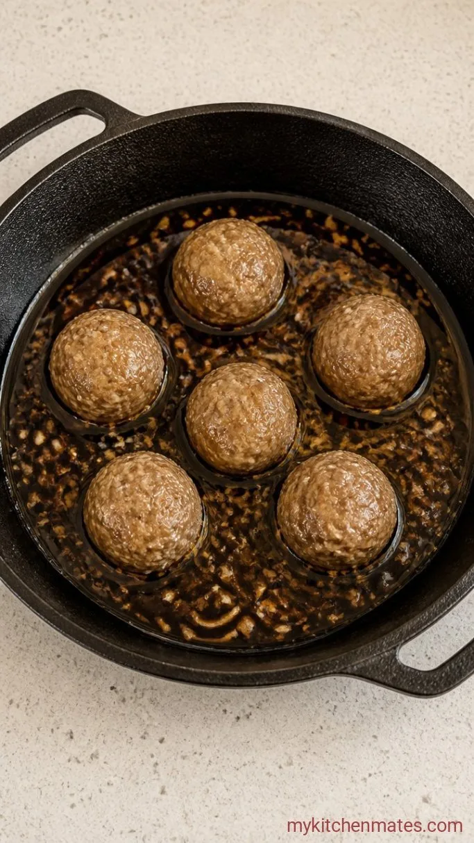 Step 1: Whisk the Sauce and Add the Meatballs