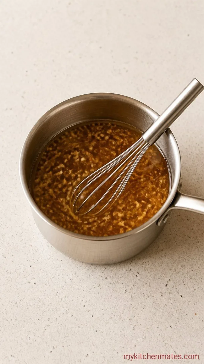 Sweet and Tangy Hawaiian BBQ Sauce Step 1: Whisk the Sauce Base