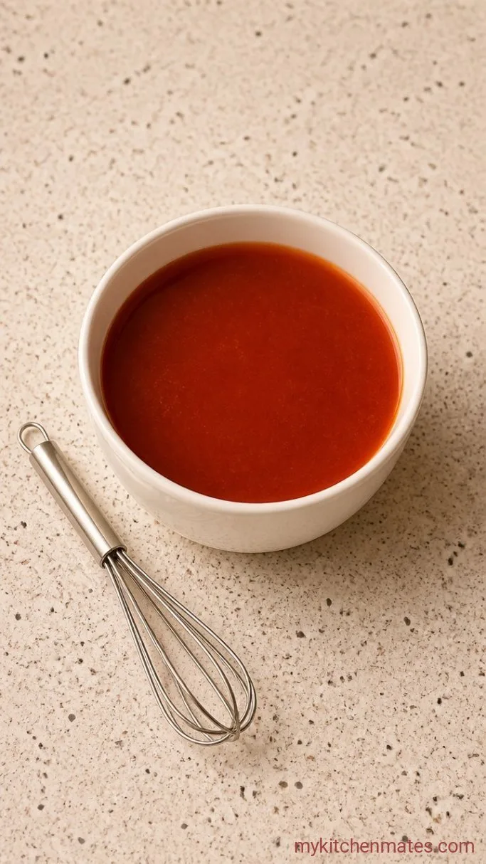 Step 1: Whisk the Sauce