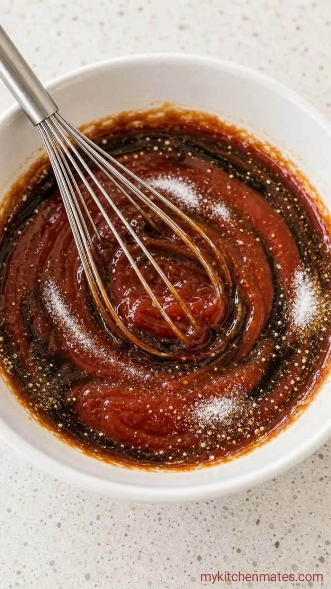 5-Minute Katsu Sauce Step 1: Whisk the Sauce