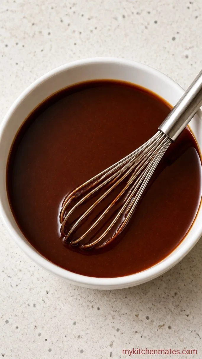 20-Minute Chicken Chow Mein Noodles Step 1: Whisk the Sauce