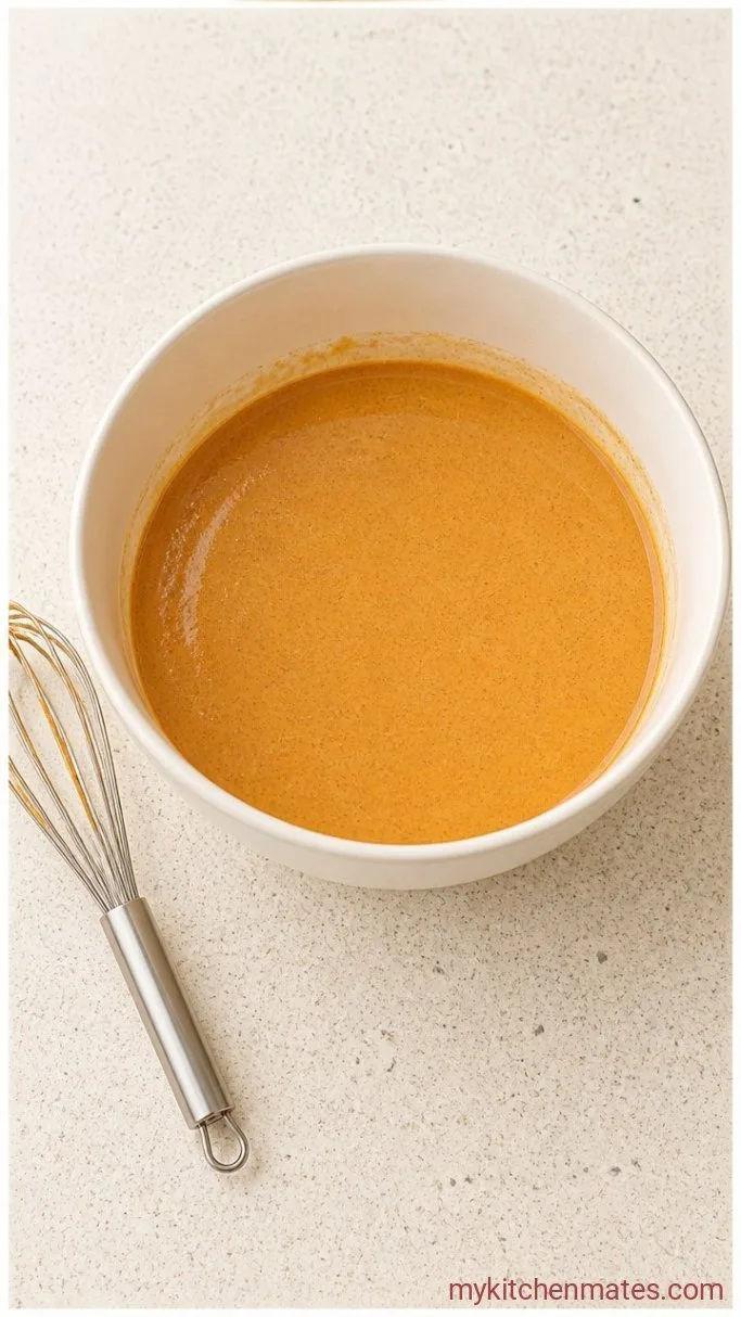 Creamy Pumpkin Chia Pudding Step 1: Whisk the Spiced Pumpkin Base