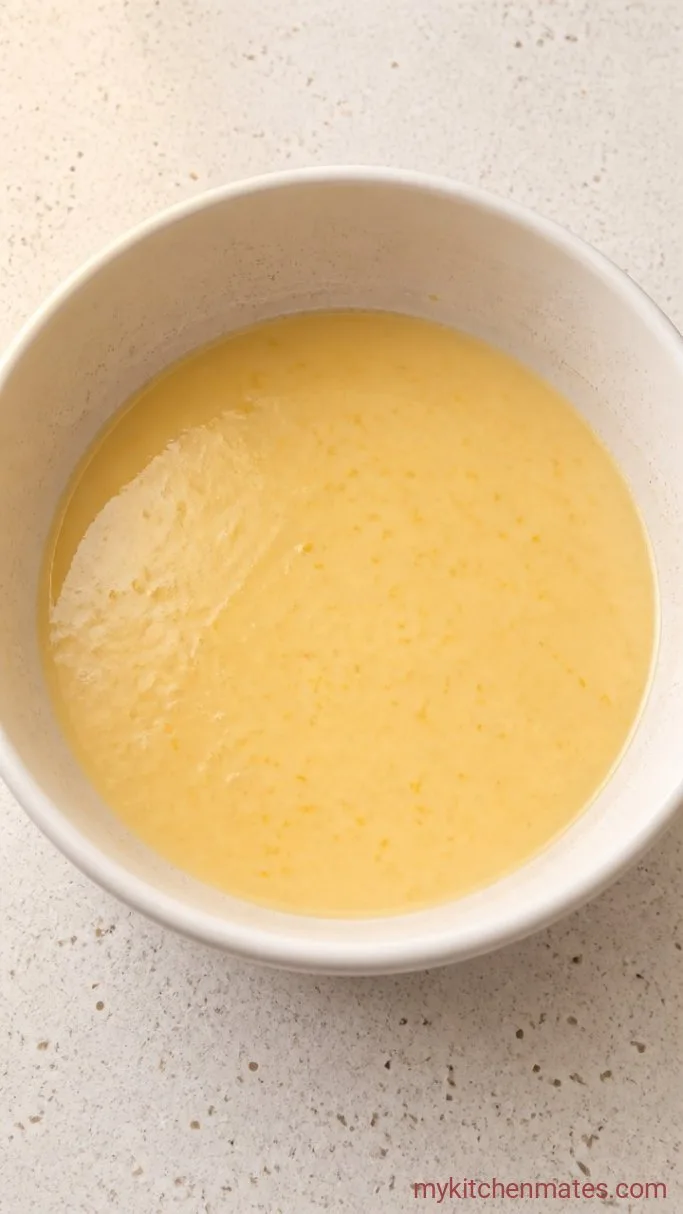 Step 1: Whisk the Wet Ingredients