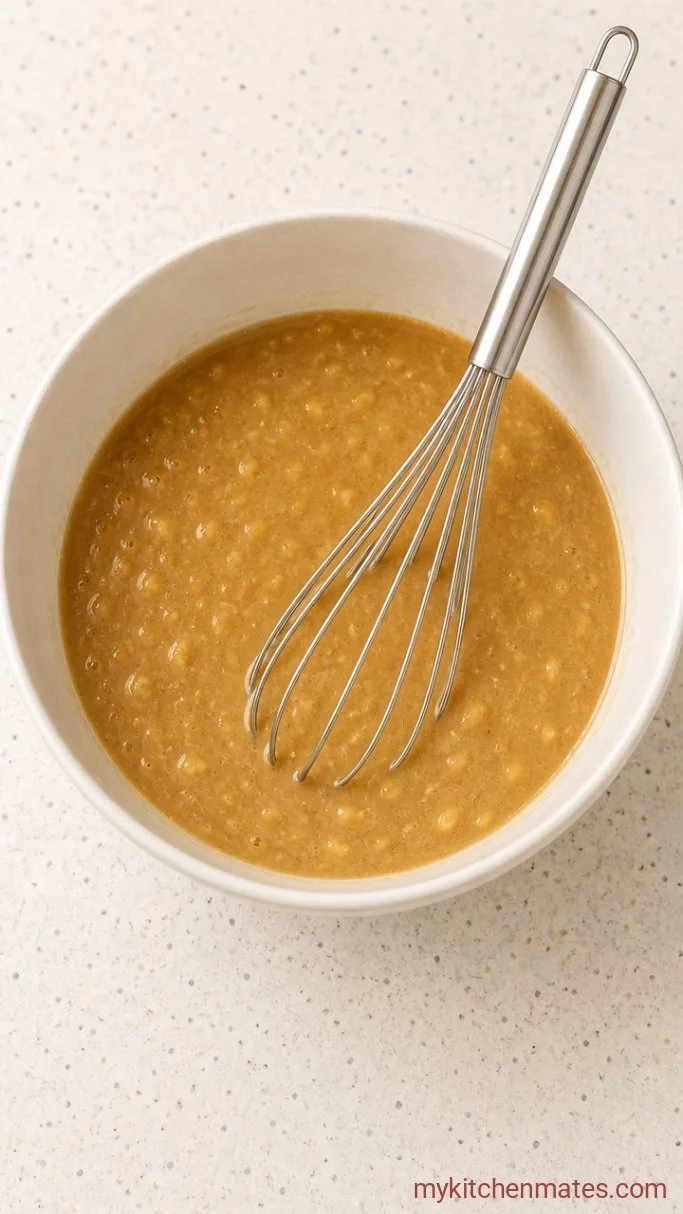 Step 1: Whisk the Wet Ingredients