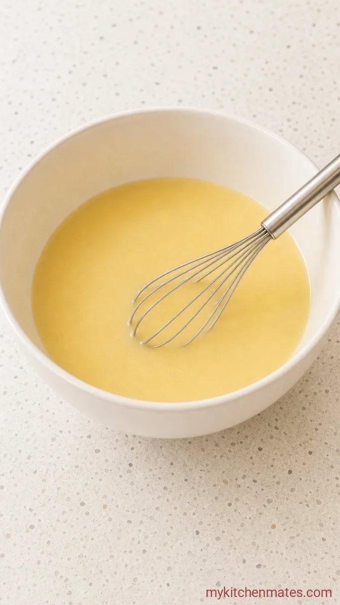Step 1: Whisk the Wet Ingredients