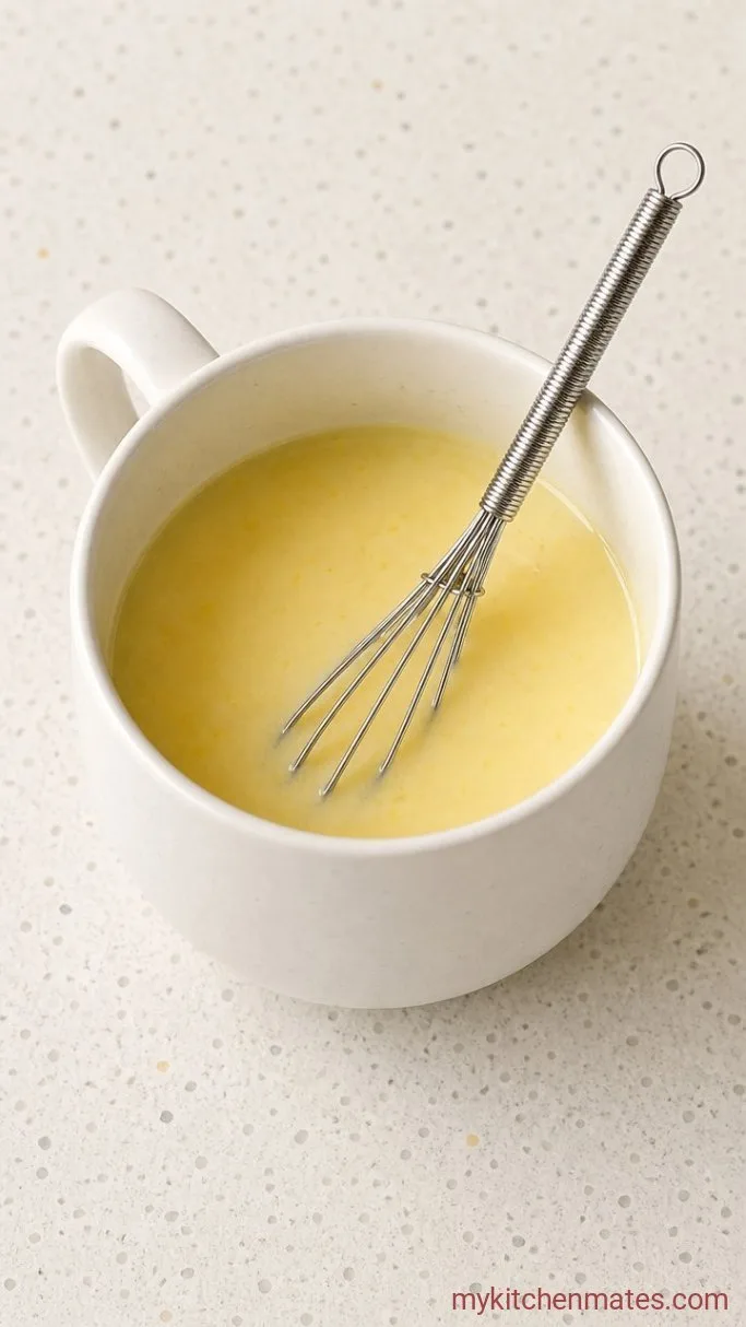 Step 1: Whisk the Wet Ingredients