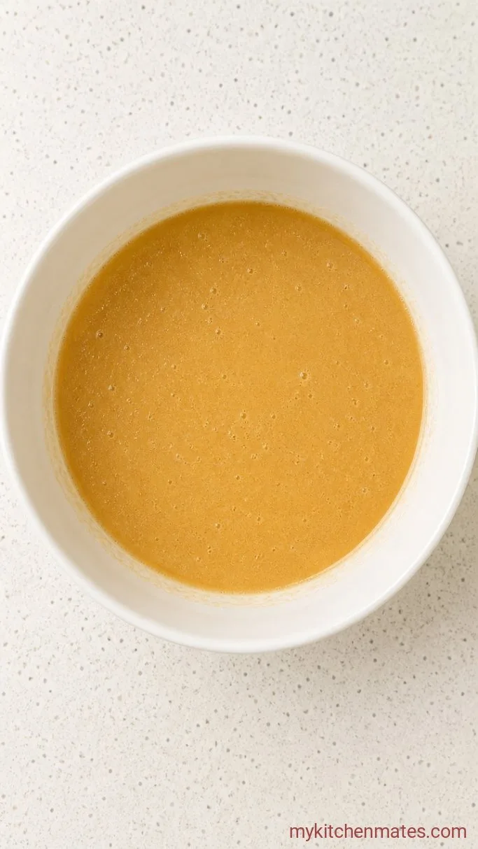 One-Bowl Carrot Zucchini Muffins with Cinnamon Step 1: Whisk the Wet Ingredients