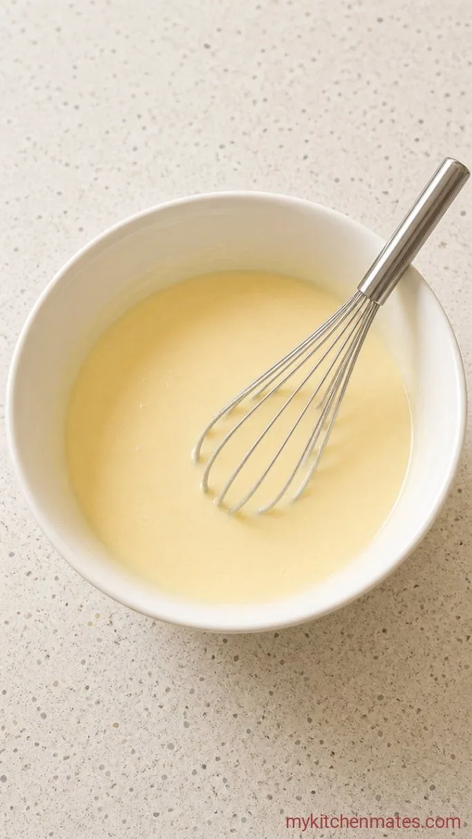 Step 1: Whisk the Wet Ingredients