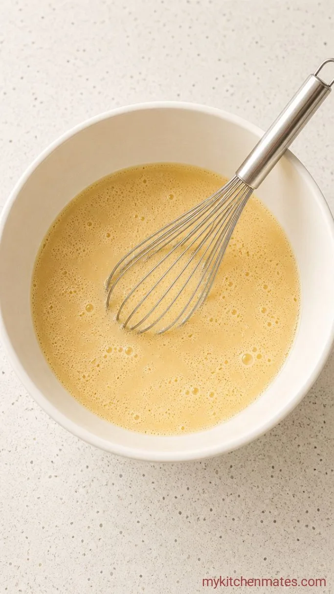 Step 1: Whisk the Wet Ingredients
