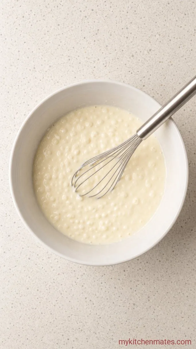 Step 1: Whisk the Wet Ingredients