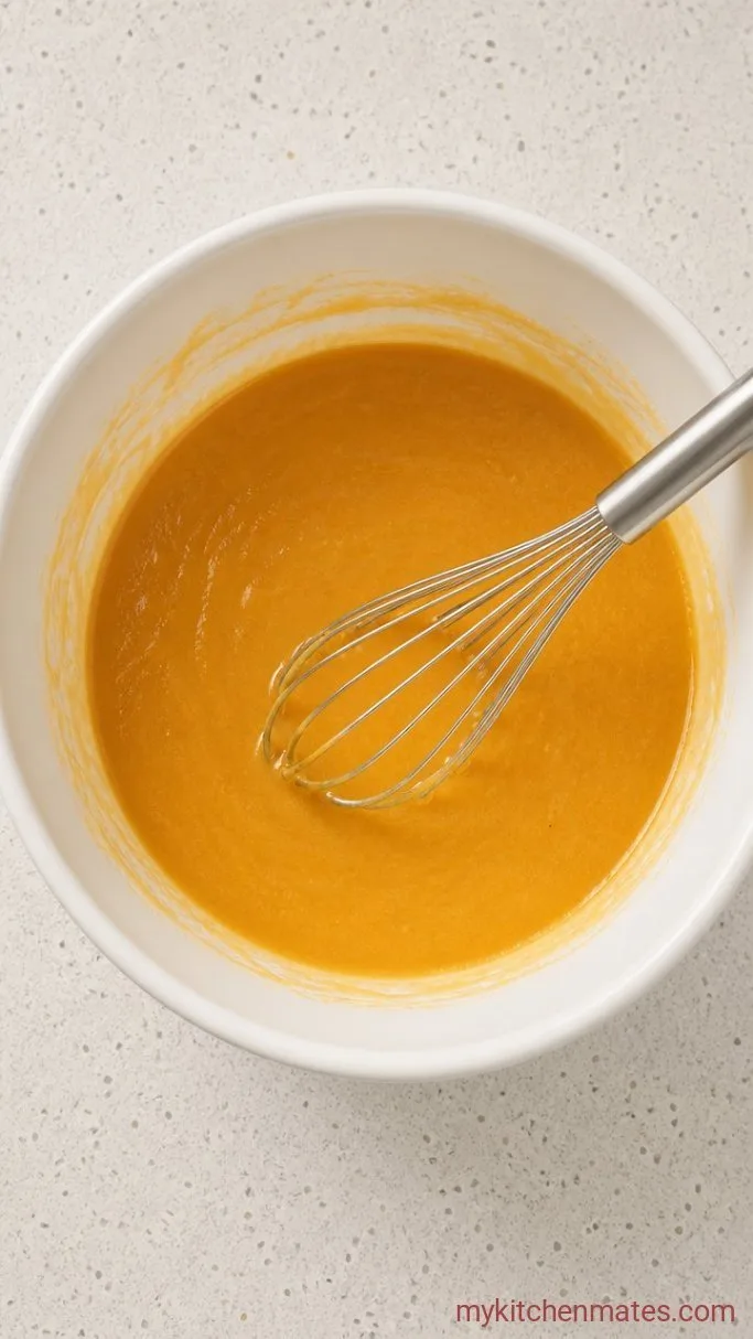 Step 1: Whisk the Wet Ingredients
