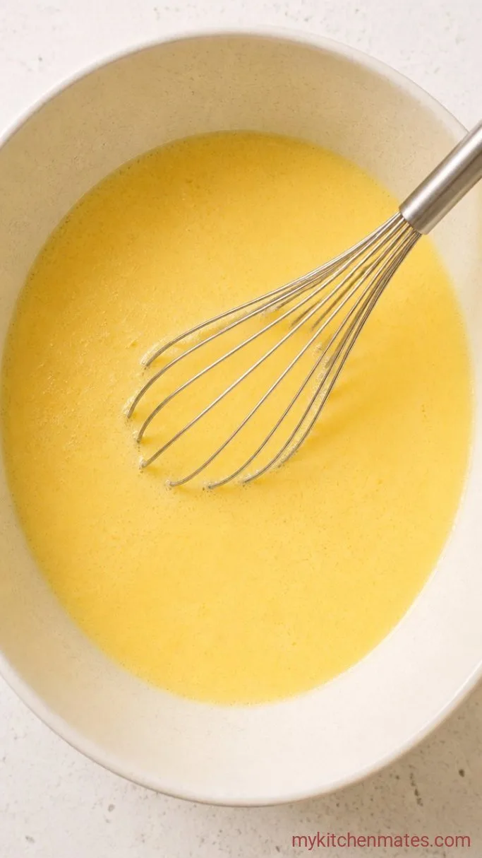 Step 1: Whisk the Wet Ingredients
