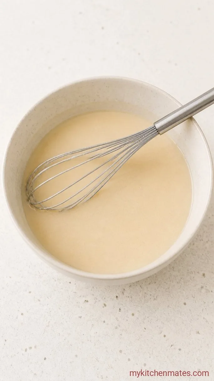 Step 1: Whisk the Wet Ingredients