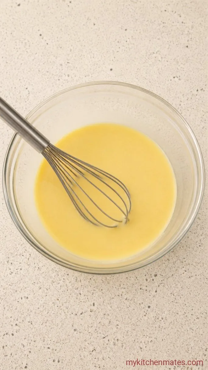 Step 1: Whisk the Wet Ingredients