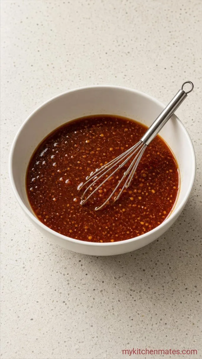 Step 1: Whisk Together the BBQ Sauce