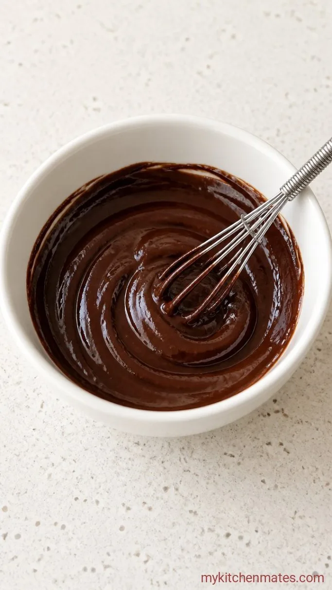 Quick 4-Ingredient Vegan Hot Chocolate Step 1: Whisk Together the Cocoa Paste