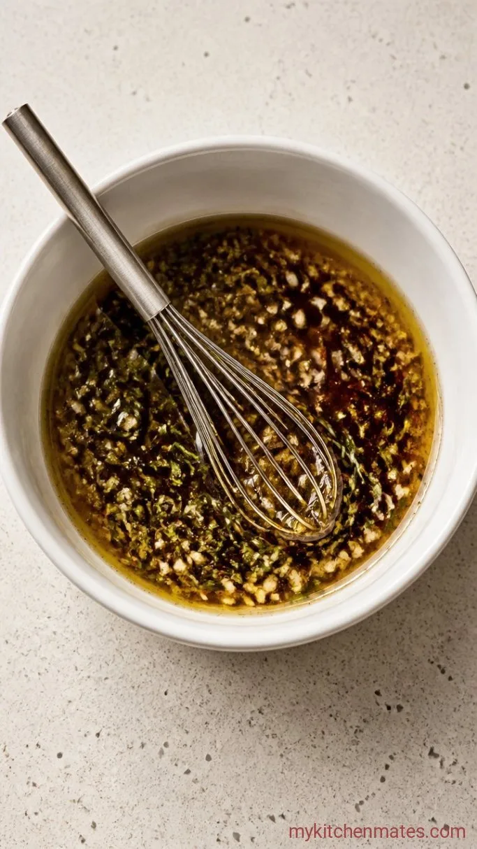 Weeknight Marinated Beef Tenderloin with Garlic and Rosemary Step 1: Whisk Together the Marinade