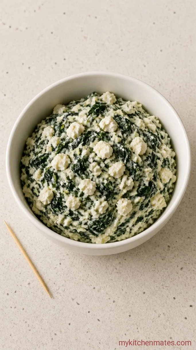 Step 1: Wilt the Spinach and Mix the Filling