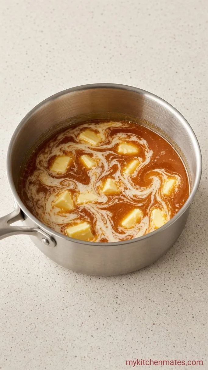 Step 2: Add Butter and Cream