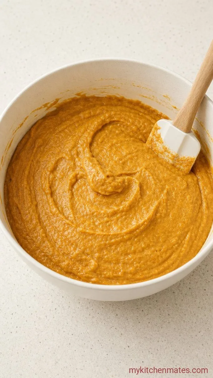 Moist Vegan Pumpkin Bread (One Bowl) Step 2: Add the Dry Ingredients