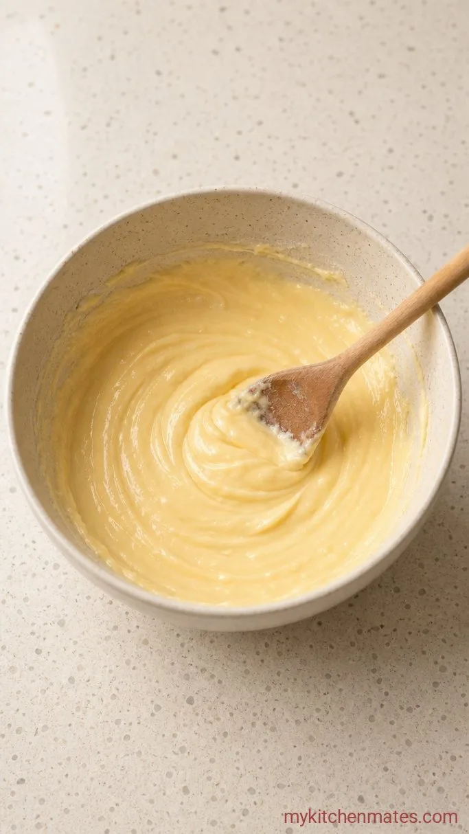 Step 2: Add the Egg and Vanilla