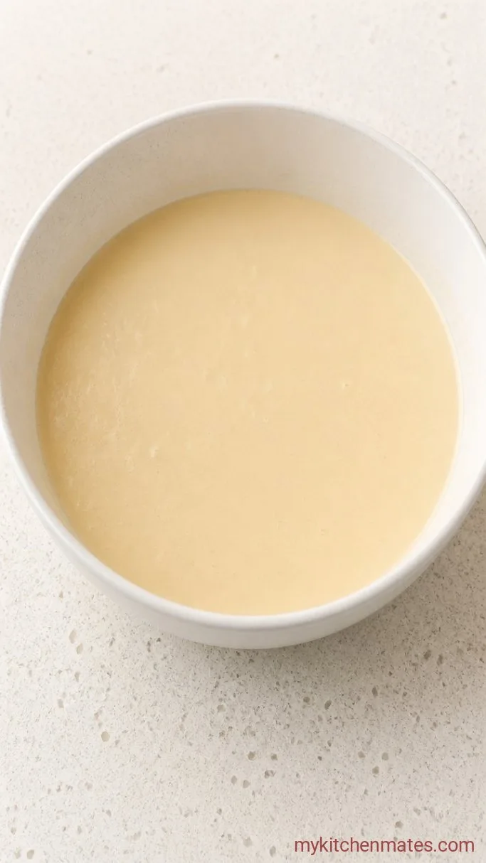 Step 2: Add the Eggs and Buttermilk