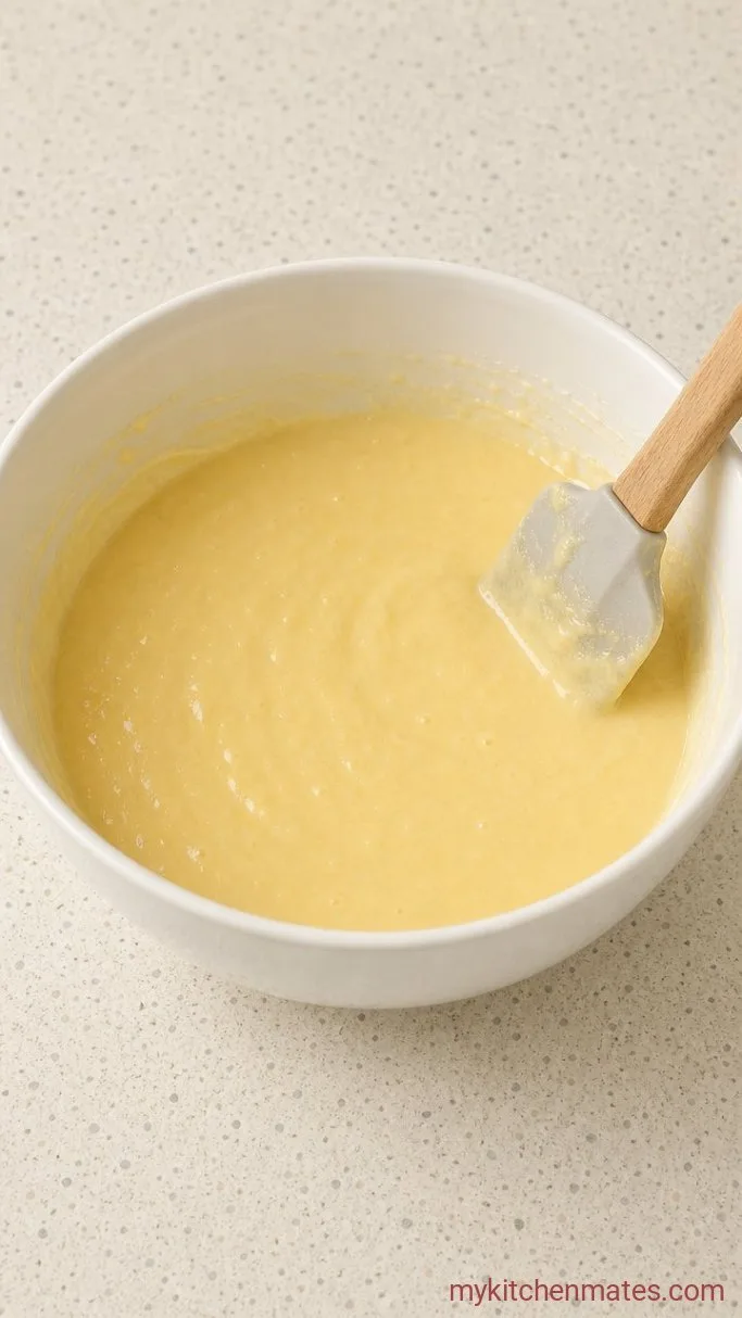 Step 2: Add the Eggs and Vanilla