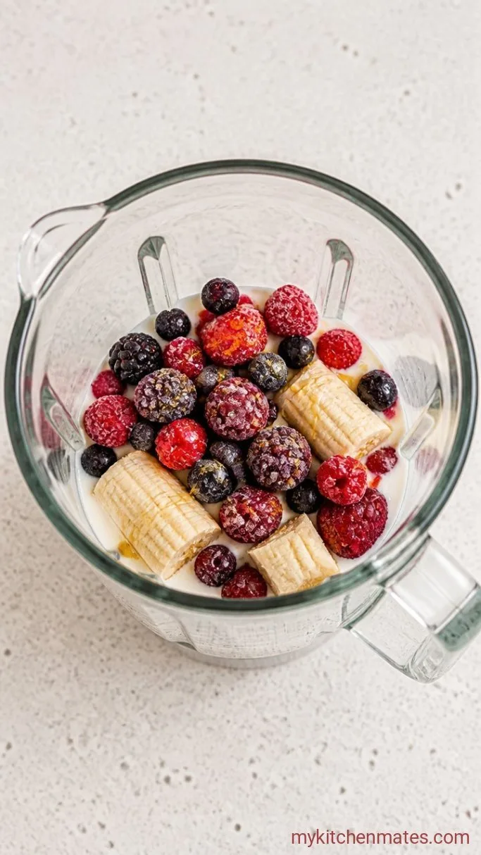Step 2: Add the Fruit and Blend