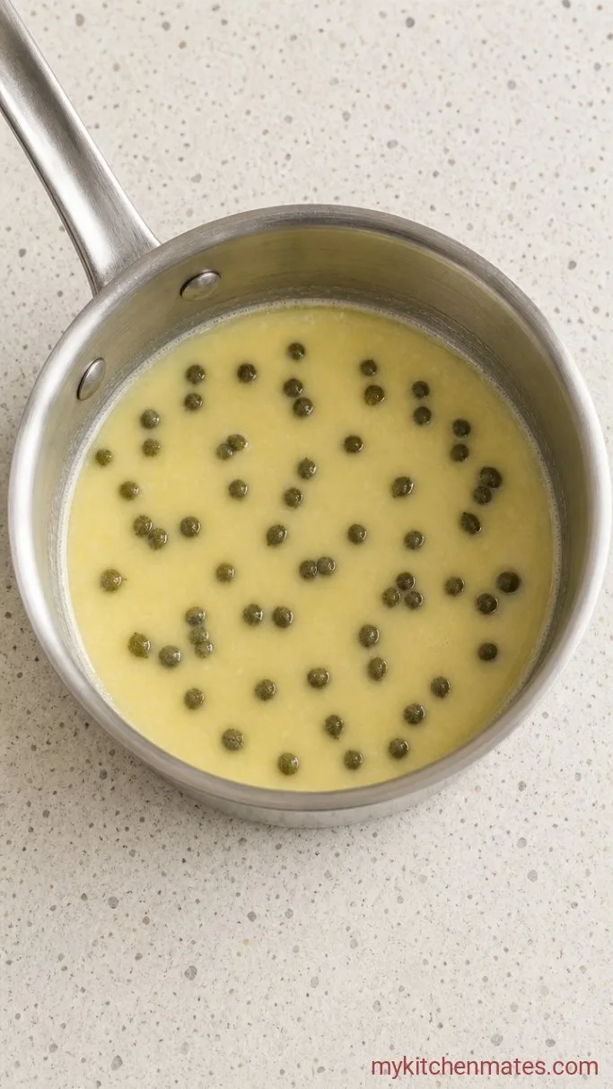 Step 2: Add the Lemon and Capers