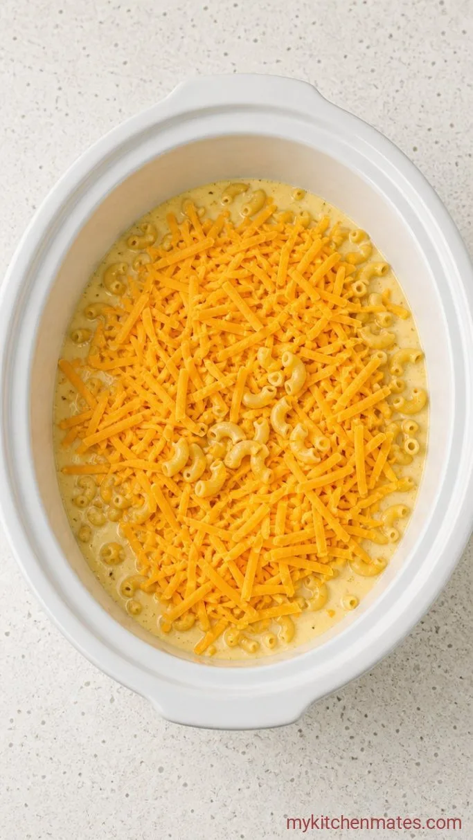 Step 2: Add the Pasta and Cheese