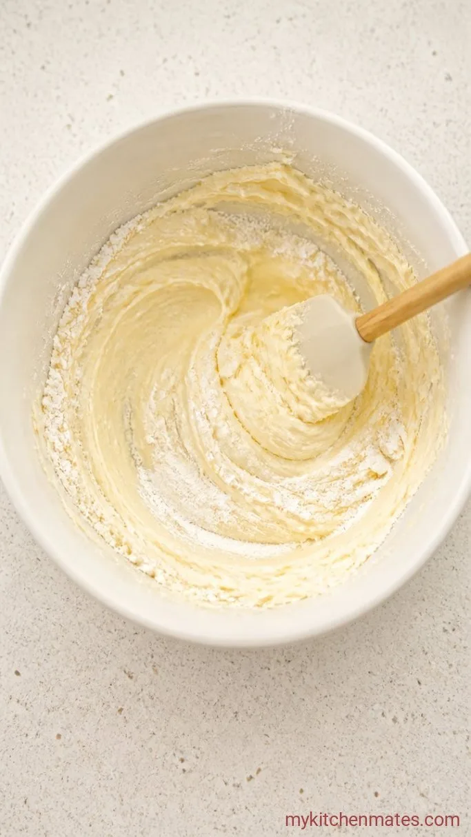 Step 2: Add the Powdered Sugar Gradually