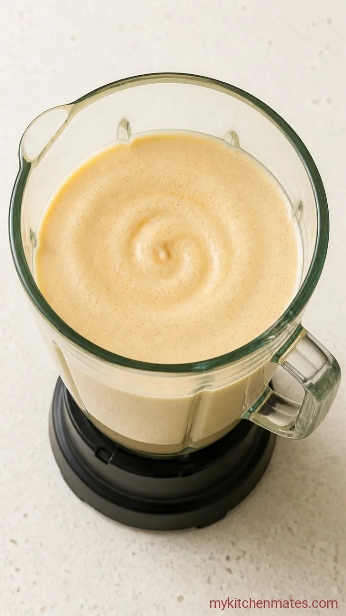 5-Ingredient Peanut Butter Banana Breakfast Smoothie Step 2: Add the Solids and Blend until Silky